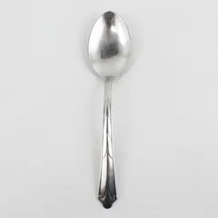 Ekco Silver Kenilworth Pattern 18/8 SS Oval Soup Spoon 7" Rare HTF Pattern