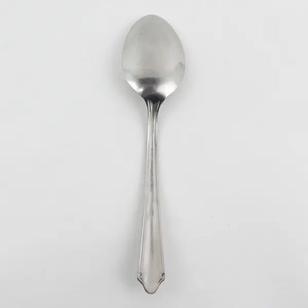 Ekco Silver Kenilworth Pattern 18/8 SS Oval Soup Spoon 7" Rare HTF Pattern
