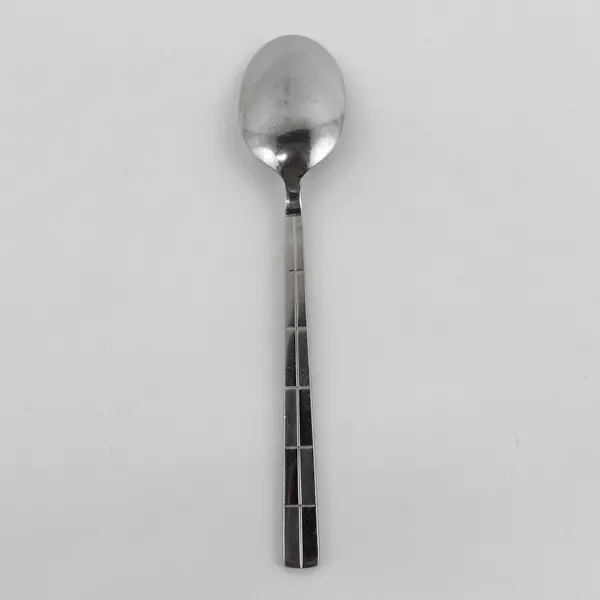 Cambridge Silver Landscape Pattern 18/0 Stainless Steel Oval Soup Spoon 8" Good