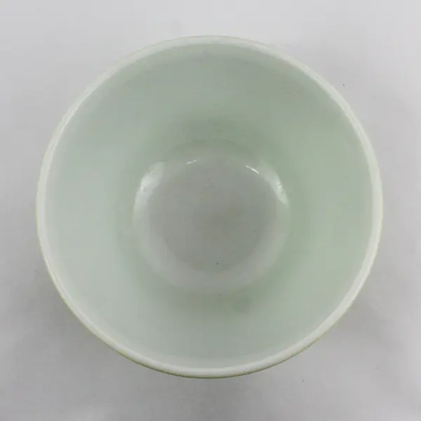 Vintage Pyrex Spring Blossom/Crazy Daisy Green Flora Glass #402 Mixing Bowl 7.5"