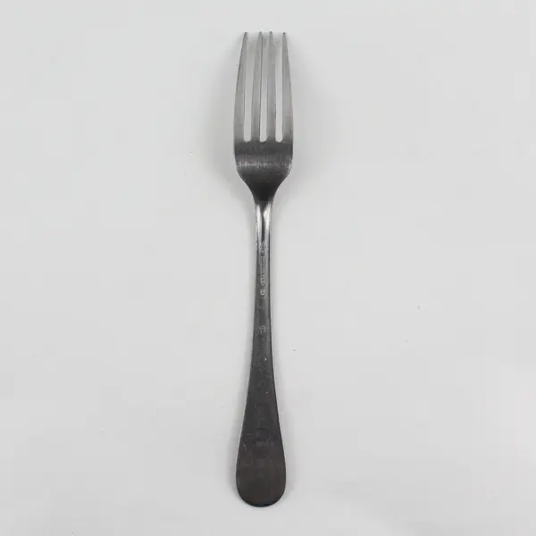 Vintage Diamond Silver Co Military Stainless Fork U S Stamped on Handle 7.25"