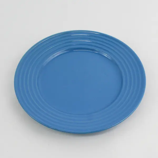 Lot Of 4 Royal Norfolk RNF20 Blue Pattern Ceramic 3 Dinner Plates & Bread Plate