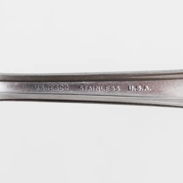 Majesco Flatware MJS2 Pattern Stainless Dinner Fork 7.25" Rare HTF Pattern Good
