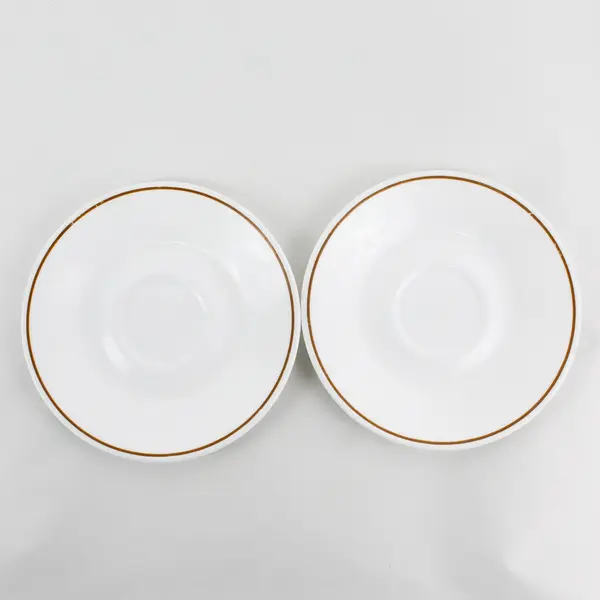 Lot Of  2 Corning Indian Summer (Corelle) Pattern Ceramic Saucers 6.25"