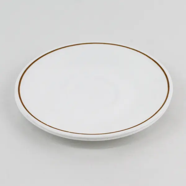 Lot Of  2 Corning Indian Summer (Corelle) Pattern Ceramic Saucers 6.25"