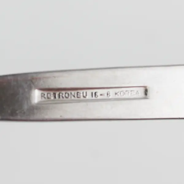 Retroneu Flatware Aspen Pattern 18/8 Stainless Dinner Fork 7.5" Rare HTF Pattern