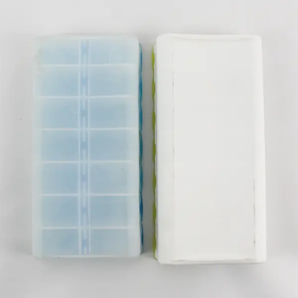 Lot of 2 Plastic 7-Day AM/PM Pill Organizer Boxes 