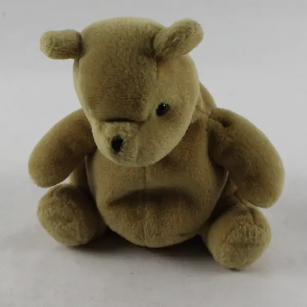 Vintage GUND Disney Classic Winnie the Pooh 6" Plush Beanbag Toy with Tags