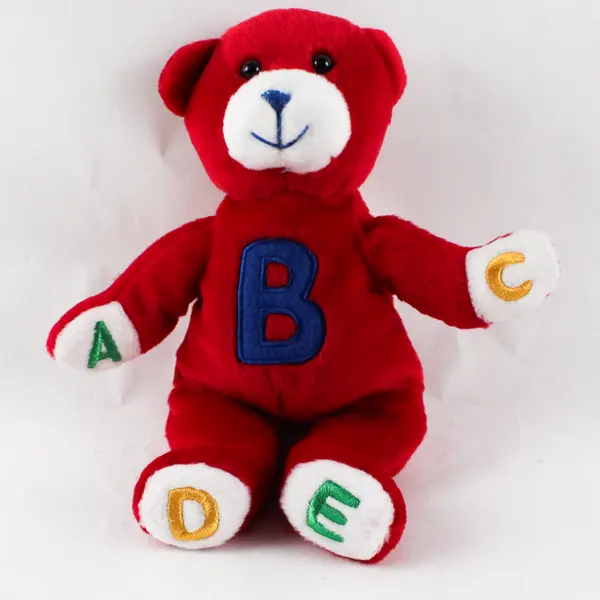 Bookpack Buddies Alphabet Teddy Bear Bean Plush 8" by Publications International