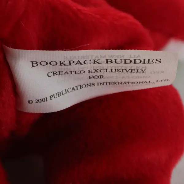 Bookpack Buddies Alphabet Teddy Bear Bean Plush 8" by Publications International