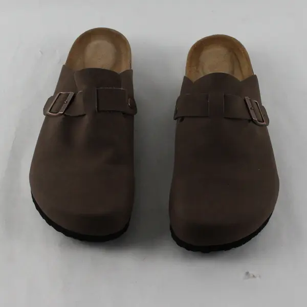 Project Cloud Women’s Size 10 Brown Genuine Leather Insole Benton Slip-On Clogs
