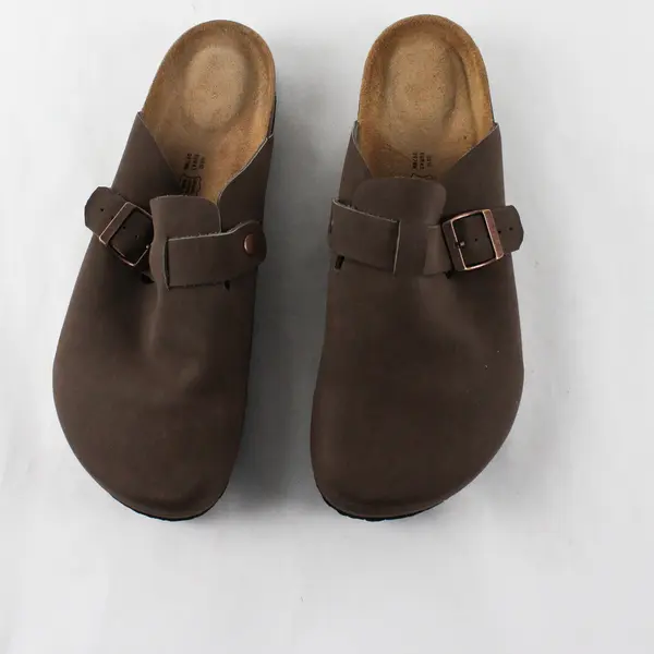 Project Cloud Women’s Size 10 Brown Genuine Leather Insole Benton Slip-On Clogs