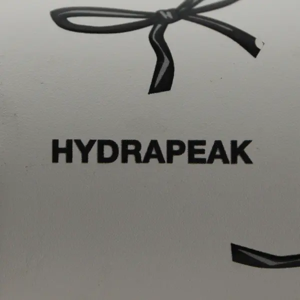 Hydrapeak Artisan Collection Cream/Black Bow Tumbler Water Bottle 32oz No Straw