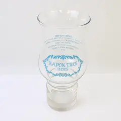 Kapok Tree Inns Hurricane Tiki Bar Glass 8" Used Cocktail Glass