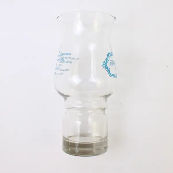 Kapok Tree Inns Hurricane Tiki Bar Glass 8" Used Cocktail Glass