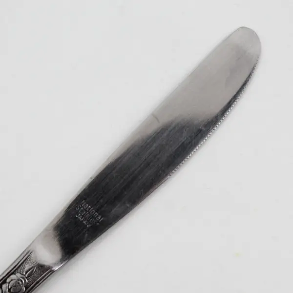 National Stainless NST116 Pattern SS Solid Dinner Knife 8.25" Rare HTF Pattern