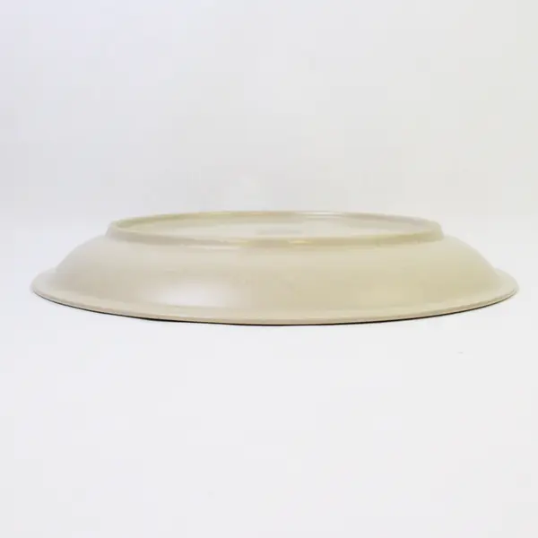 Style House Stoneware Beige Yellow Strawberry Platter 12.25in
