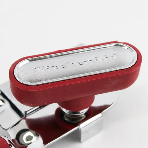 Kitchen Aid Red & Stainless Steel Soft Handle Can Opener Kitchen Tool 8" Long
