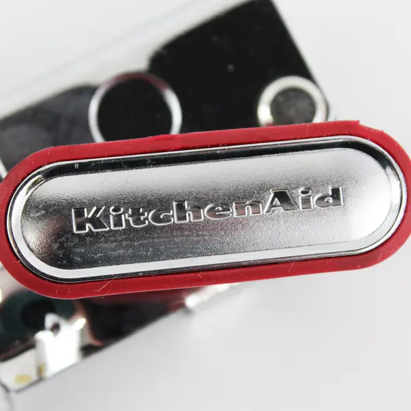 Kitchen Aid Red & Stainless Steel Soft Handle Can Opener Kitchen Tool 8" Long