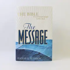 The Message The Bible in Contemporary Language Eugene H Peterson 2002 HC DJ