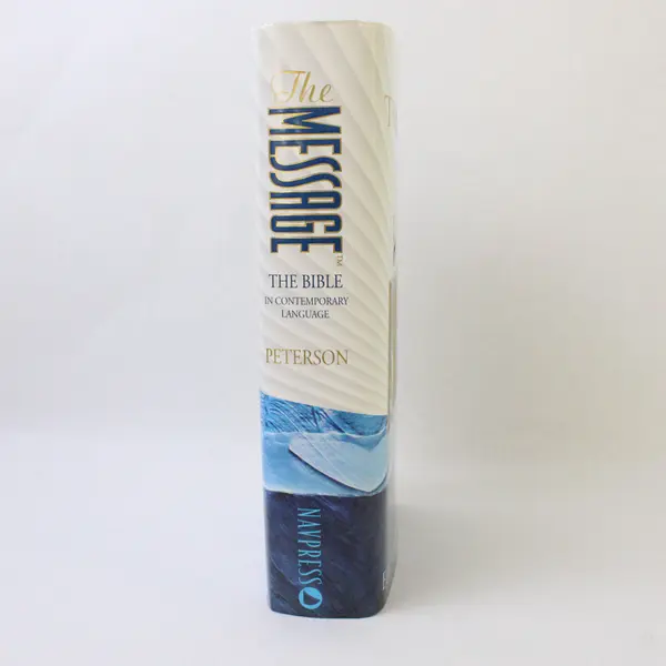 The Message The Bible in Contemporary Language Eugene H Peterson 2002 HC DJ