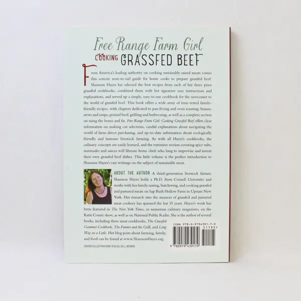 Free Range Farm Girl Cooking Grassfed Beef by Shannon Hayes 2014 Paperback Good