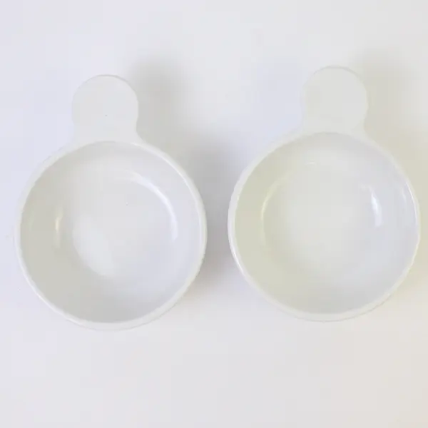 CorningWare Grab It Bowls Set of 2 P150B White USA Made No Lids