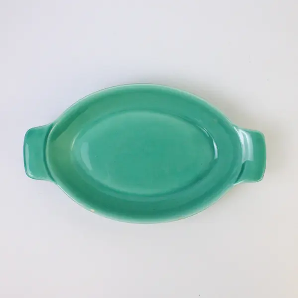 Metlox Color Stax Teal Console Bowl Collectible Decorative Accent