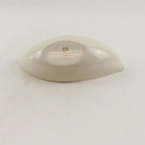Lenox Vintage Ivory Gold Trim Gondola Oval Candy Nut Serving Dish