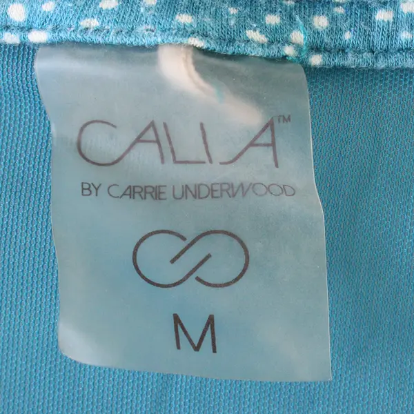 Calia By Carrie Underwood Blue/White Speckled Sleeveless Activewear Top Womens M