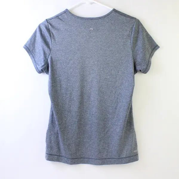 Mountain Hardwear Blue Speckled Short Sleeve Activewear Top Women's Size M