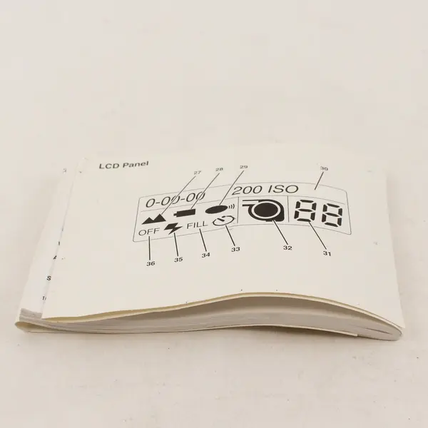 Kodak Advantix 5800MRX Zoom Camera Manual Booklet -