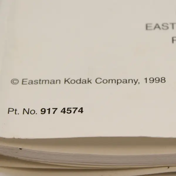 Kodak Advantix 5800MRX Zoom Camera Manual Booklet -