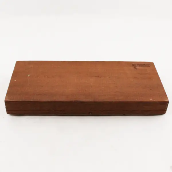 Vintage Vogan's Redwood Wooden Chocolate Box Advertising Collectible