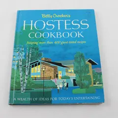 Vintage Betty Crocker's Hostess Cookbook by Betty Crocker 1967 Hardcover 1st ED