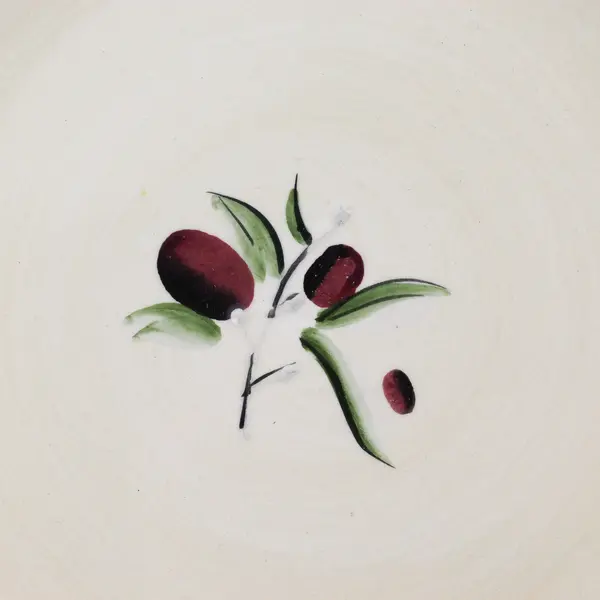  Set of 4 Better Homes and Gardens Olive Villa Salad Plates 8.5"