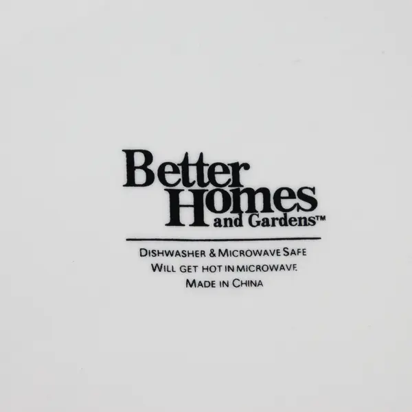 Set of 4 Better Homes And Gardens Olive Villa Dinner Plates 10.5"