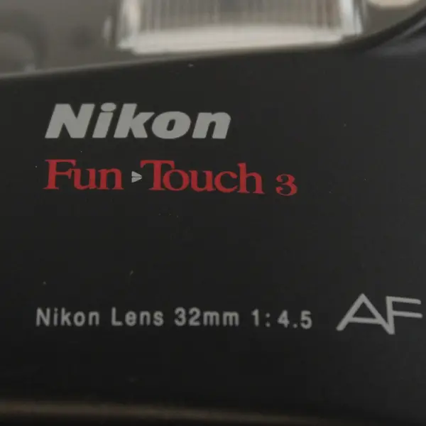 Nikon Fun Touch 3 32mm AF Point & Shoot 35mm Film Camera with Case