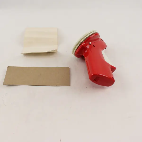 Vintage Red Penncraft Label Maker Embosser - Works, Retro Office