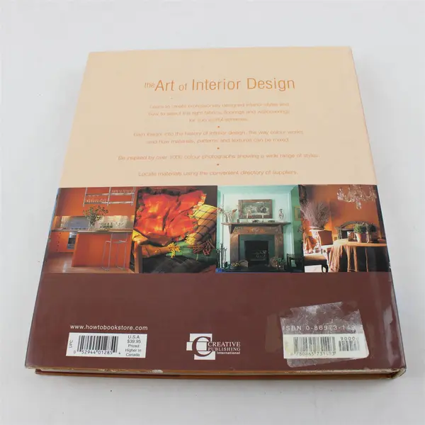 Vintage Art of Interior Design by Suzanne Woloszynska 2001 Hardcover Dust Jacket