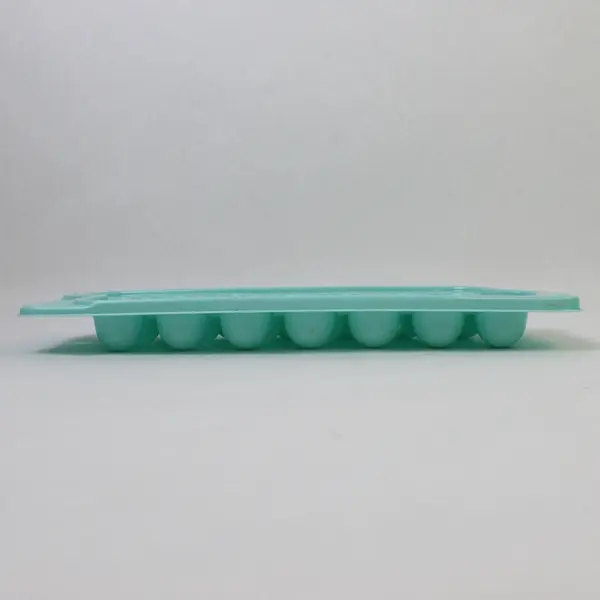 Set of 4 Ice Cube Trays Flexible Stackable Plastic for Kitchen Bar