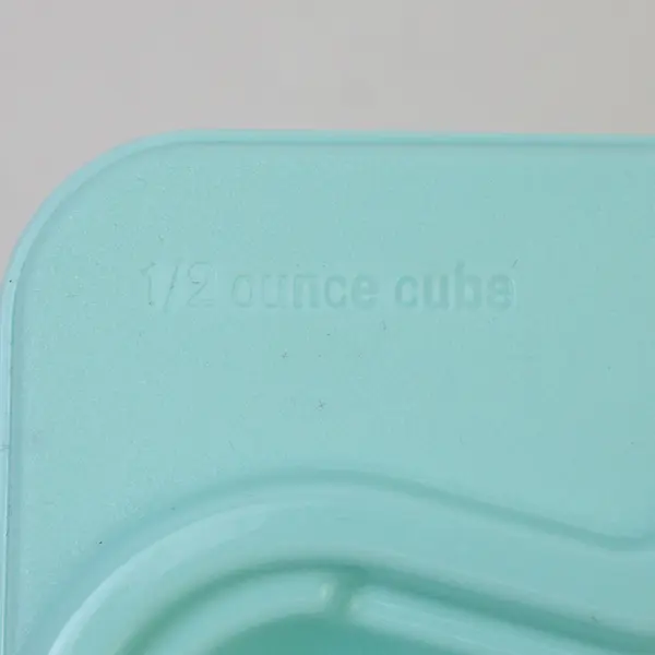 Set of 4 Ice Cube Trays Flexible Stackable Plastic for Kitchen Bar