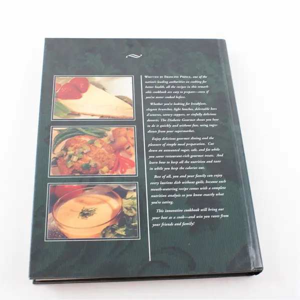 VTG The Diabetic Gourmet by Francine Prince 1994 HC Diabetes Self-Management CB