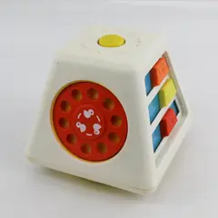 Vintage 1978 Fisher Price Turn And Learn Educational Toddler Toy #156