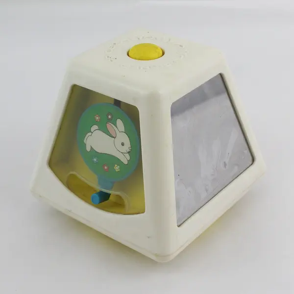 Vintage 1978 Fisher Price Turn And Learn Educational Toddler Toy #156