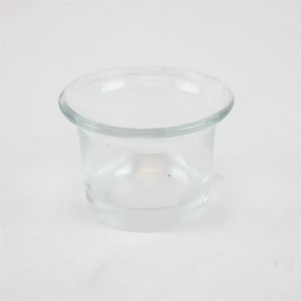 Set of 6 Clear Glass Tealight Candle Holders Votives - Wedding/Home