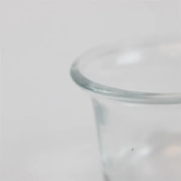 Set of 6 Clear Glass Tealight Candle Holders Votives - Wedding/Home