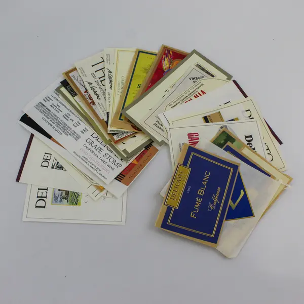 Lot Of 31 San Joaquin Valley California Wine Labels 1994-2003 Unused