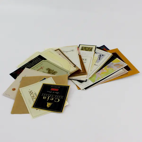 Lot Of 41 Napa Valley California Fine Wine Labels 1989-2003 Unused
