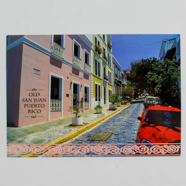 Lot Of 2 Old San Juan Puerto Rico Postcards Castillo Scene Street Scene